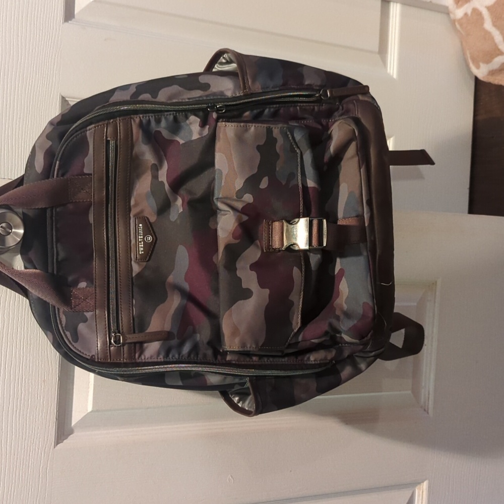Camo diaper bag